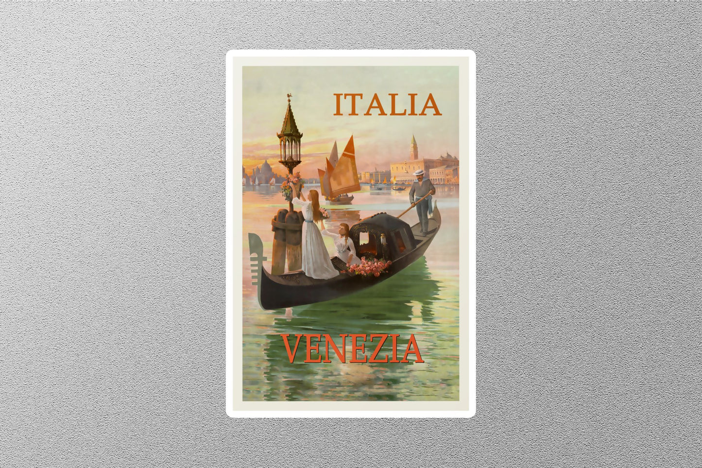 Wholesale Vintage Venice Italia Travel Sticker