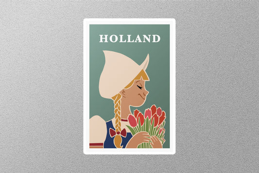 Wholesale Vintage Holland Travel Sticker