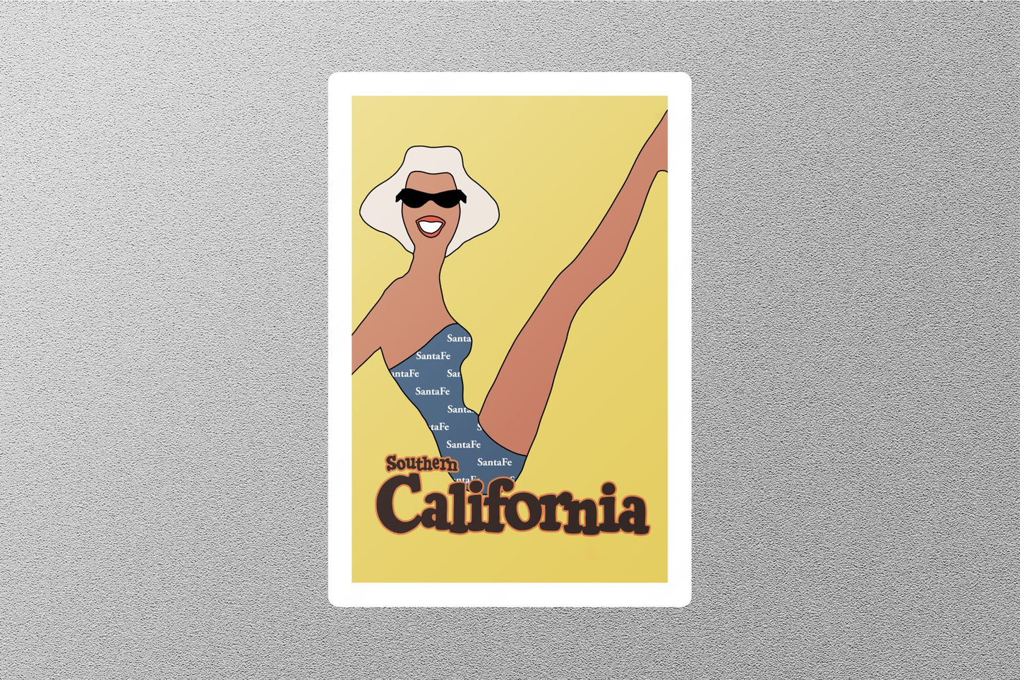 Wholesale Vintage California Travel Sticker