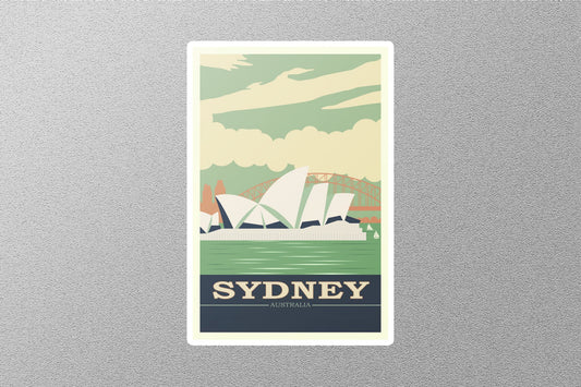 Wholesale Vintage Sydney Australia Travel Sticker