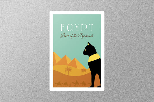 Wholesale Vintage Egypt the land of pyramids Travel Sticker