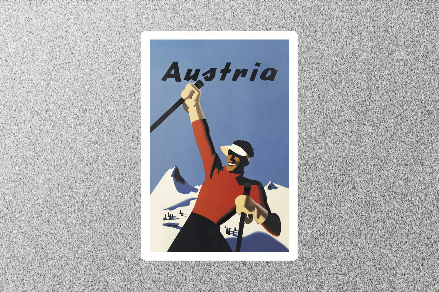 Wholesale Vintage Austria Travel Sticker