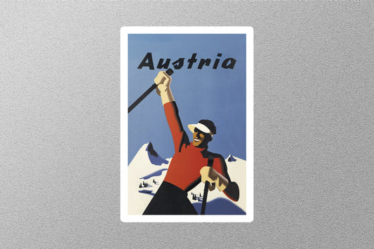 Wholesale Vintage Austria Travel Sticker