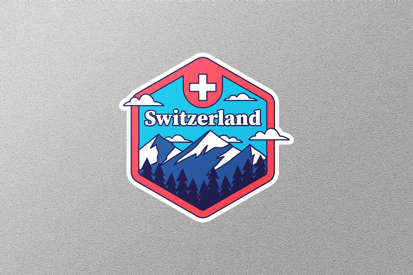 Wholesale Switzerland Travel Sticker