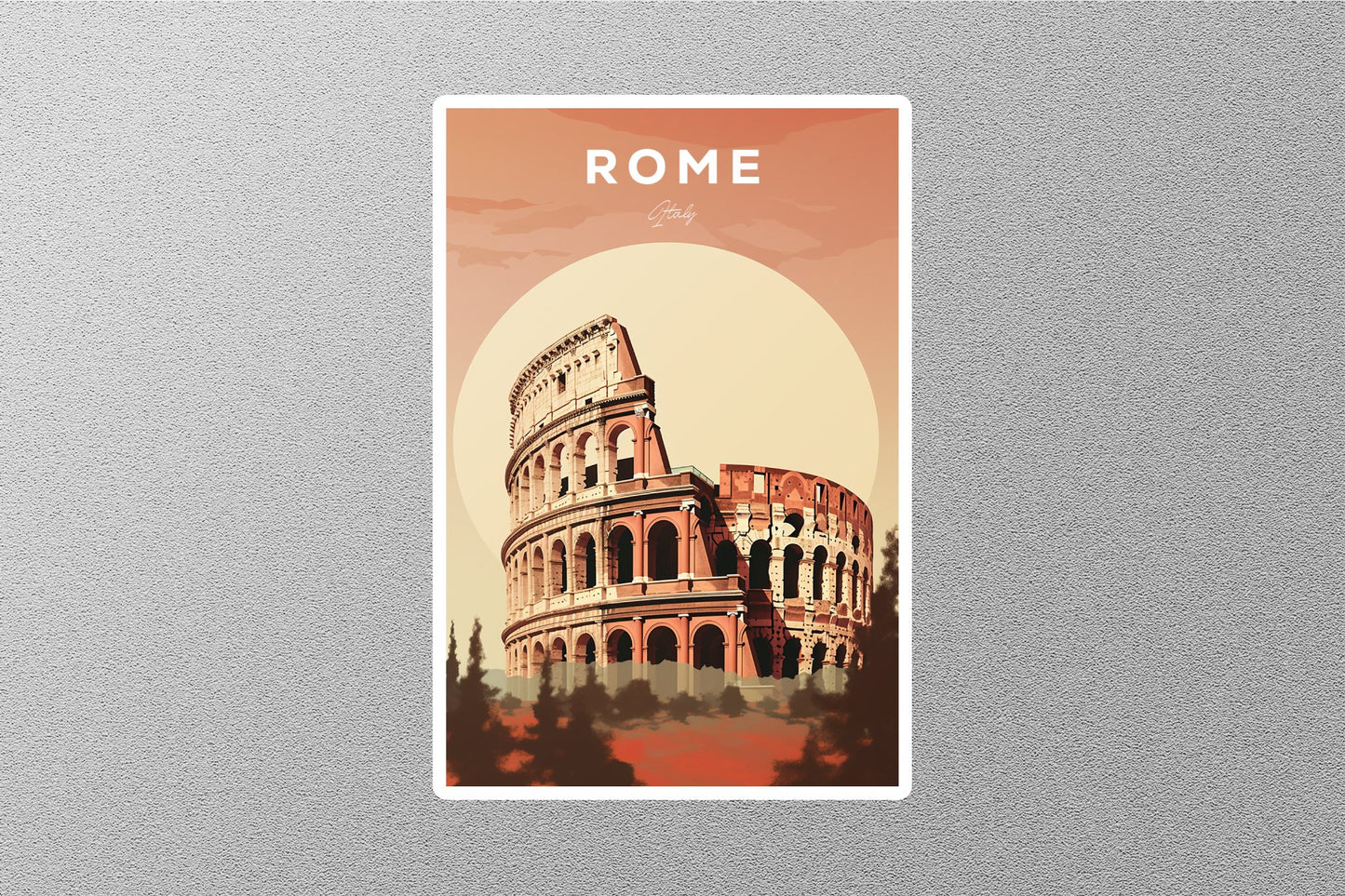 Wholesale Vintage Rome Travel Sticker
