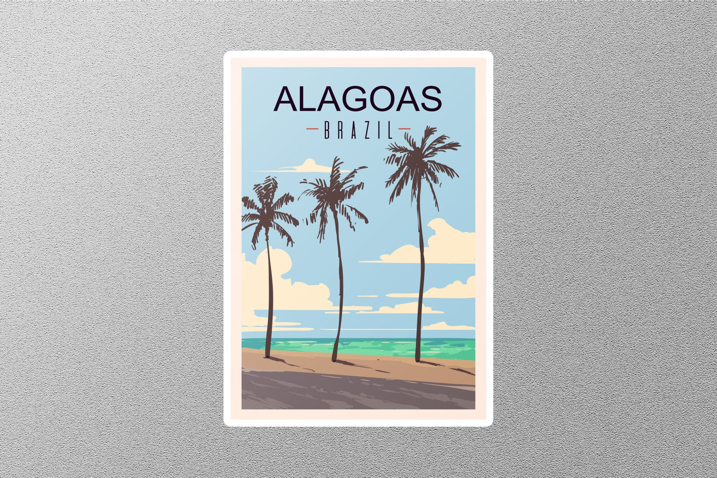 Wholesale Alagoas Brazil Travel Stickers