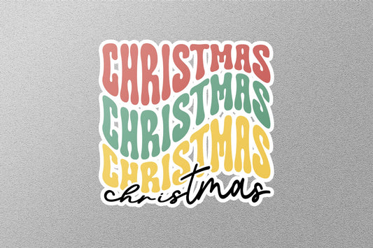 Happy Christmas Sticker