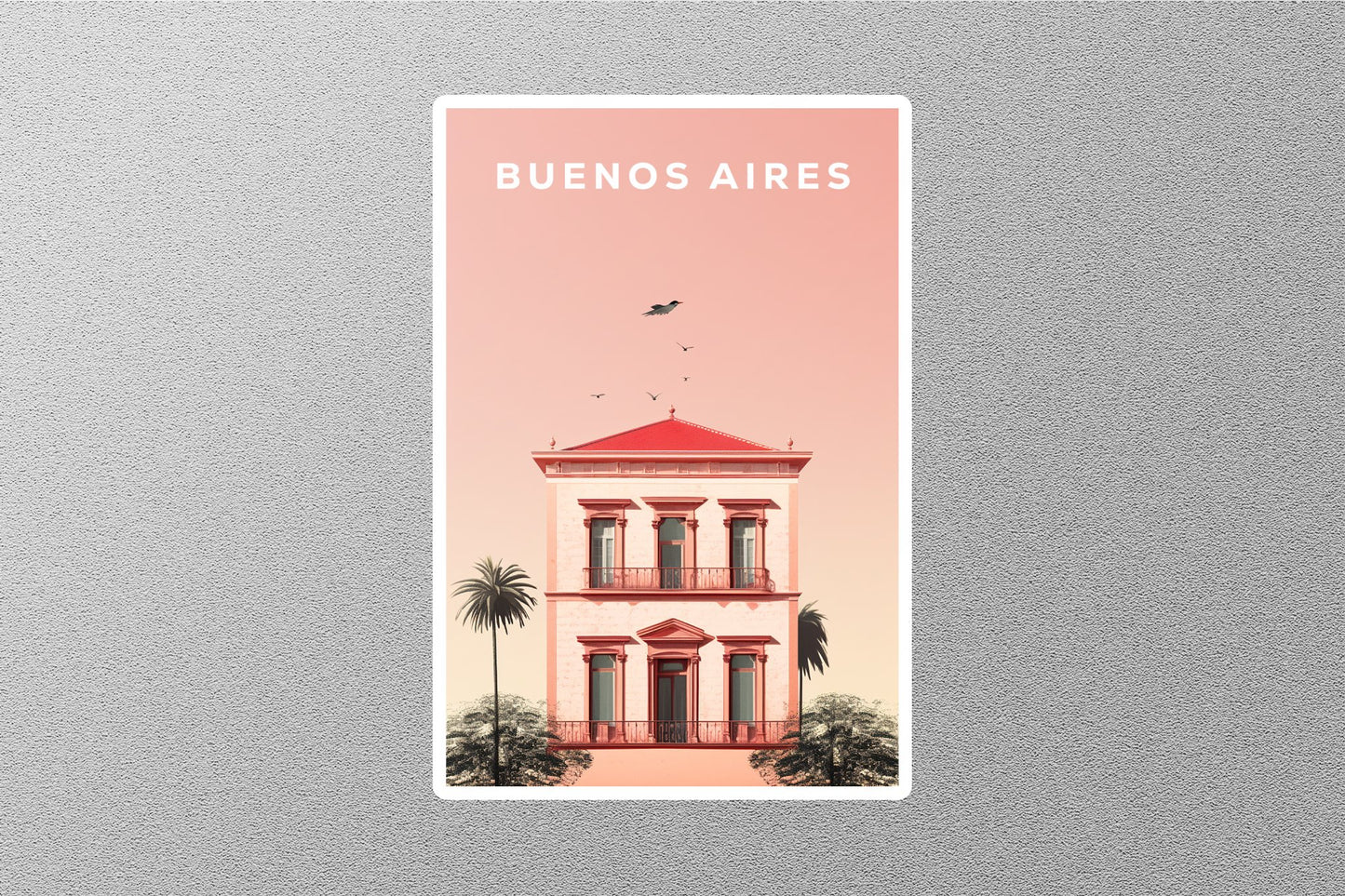 Wholesale Vintage Buenos Aires Travel Sticker