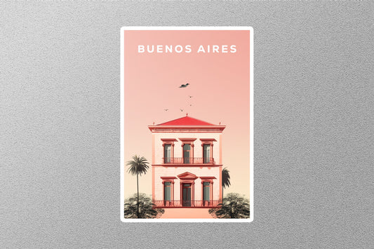Wholesale Vintage Buenos Aires Travel Sticker