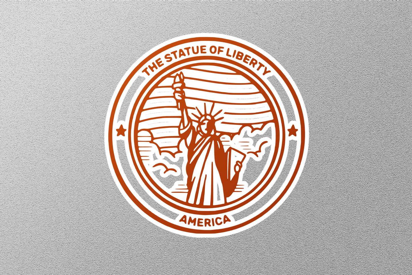 Wholesale The Statue of Liberty America Travel Stamp Sticker