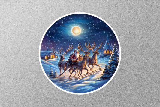 Santa Claus Christmas Sticker