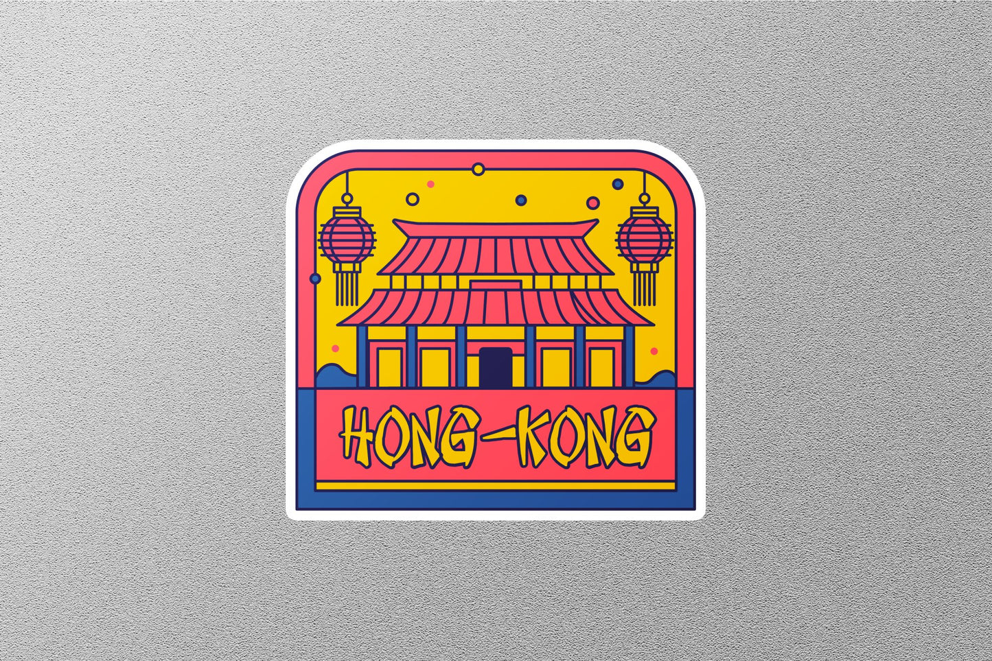 Wholesale Hongkong Travel Sticker