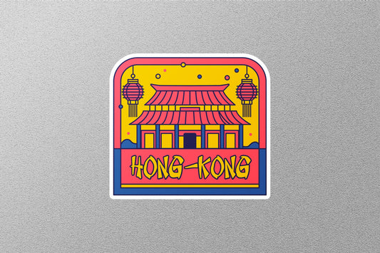 Wholesale Hongkong Travel Sticker