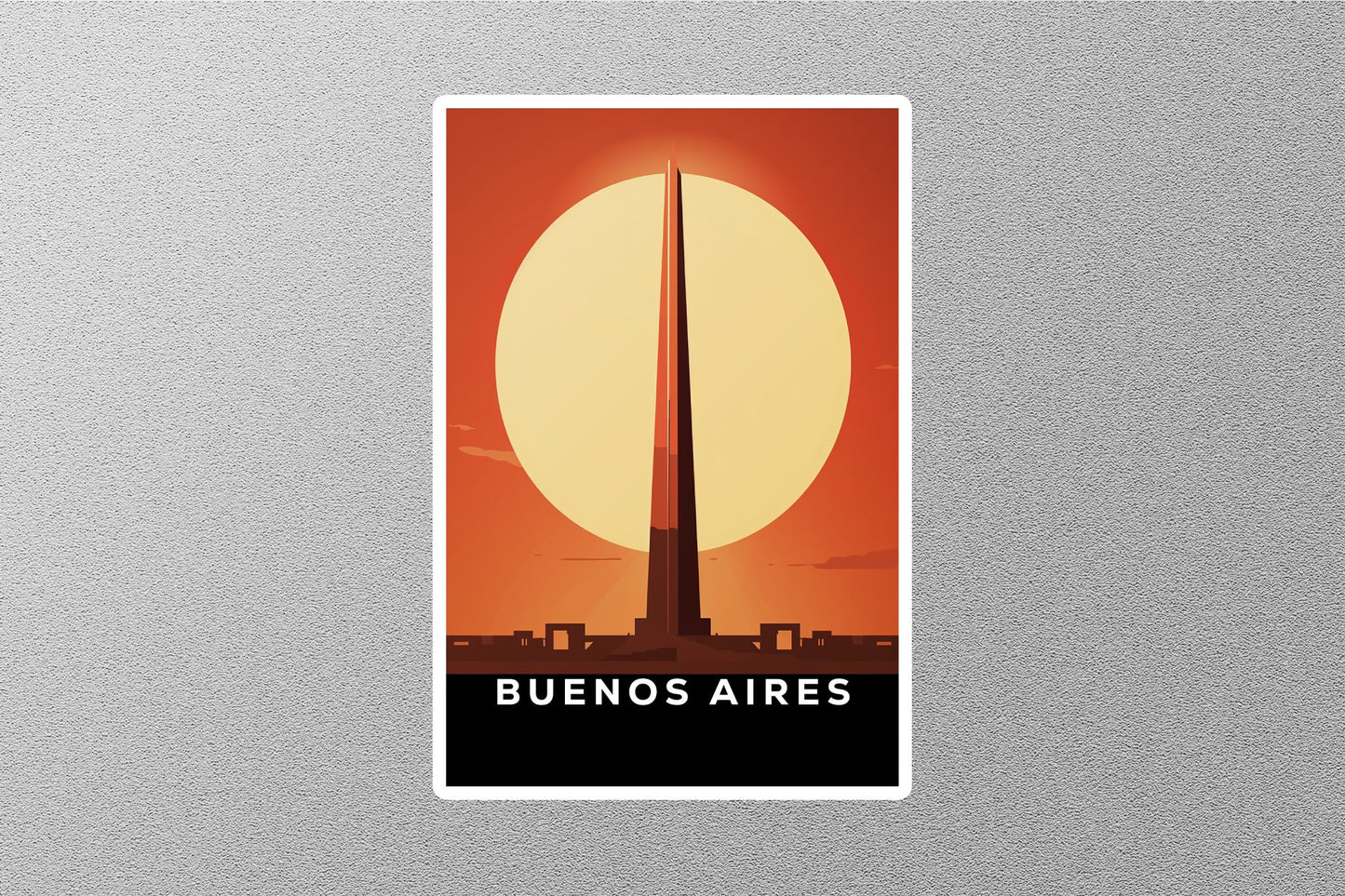 Wholesale Vintage Buenos Aires 2 Travel Sticker