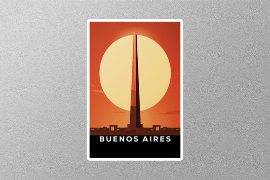 Wholesale Vintage Buenos Aires 2 Travel Sticker