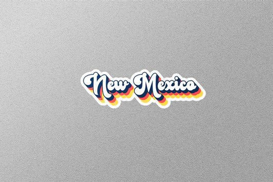 Retro New Mexico State Sticker