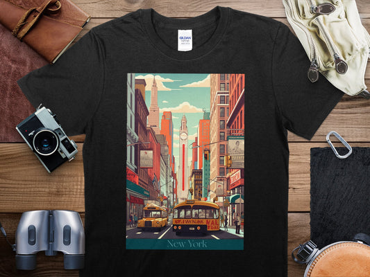 Vintage New York T-Shirt, New York Travel Shirt