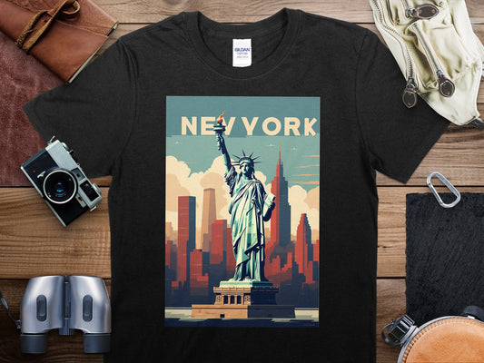 Vintage New York 2 T-Shirt, New York 2 Travel Shirt