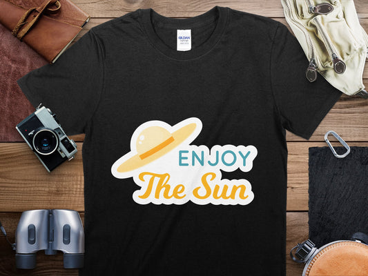 Enjoy The Sun Travel T-Shirt, Enjoy The Sun Shirt