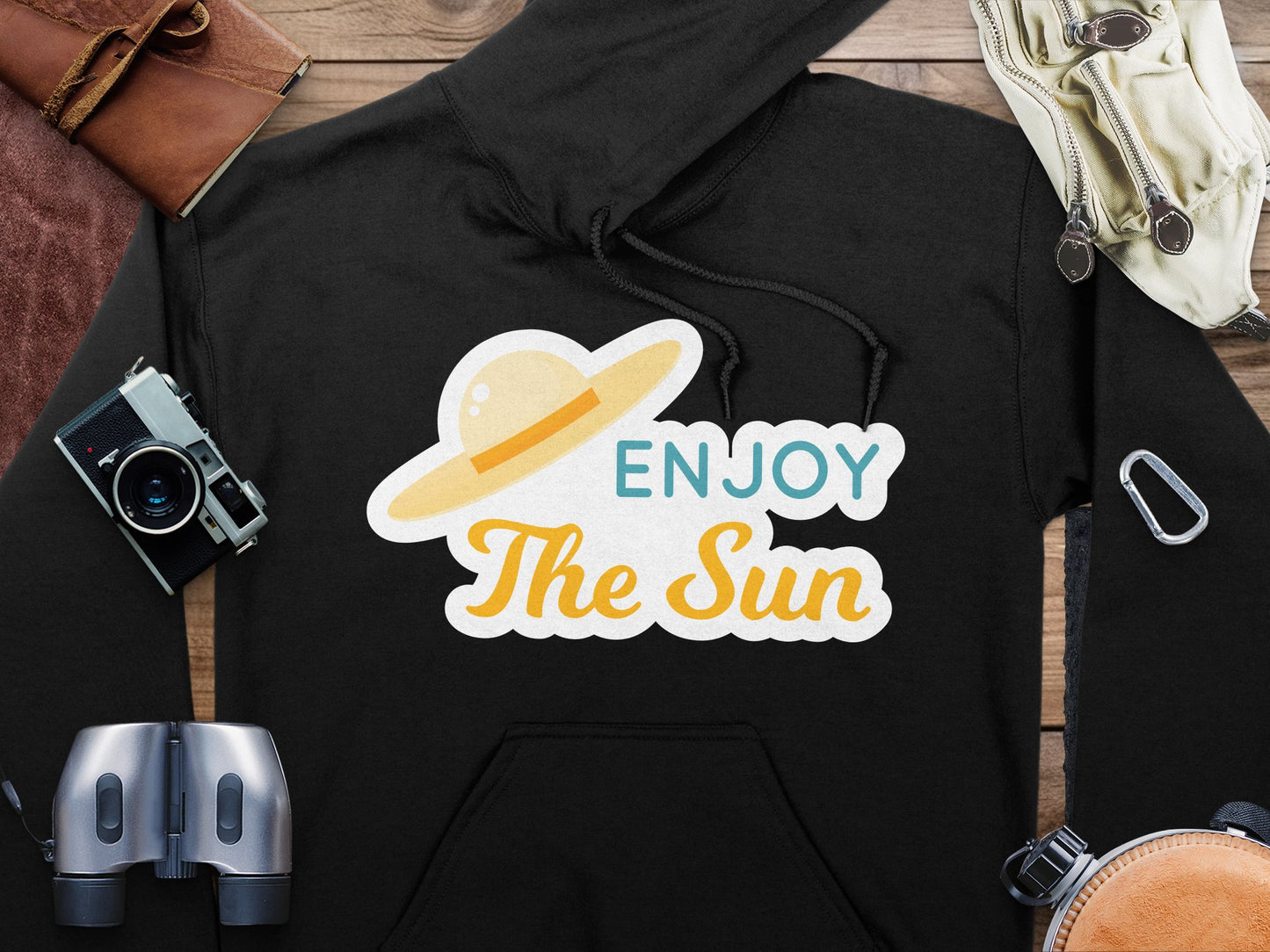 Enjoy The Sun Travel Hoodie