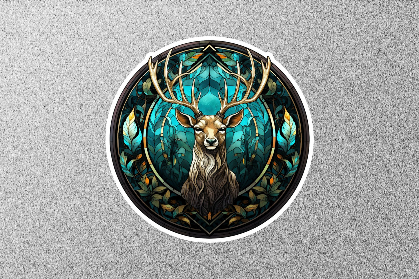 Deer Winter Holiday Sticker