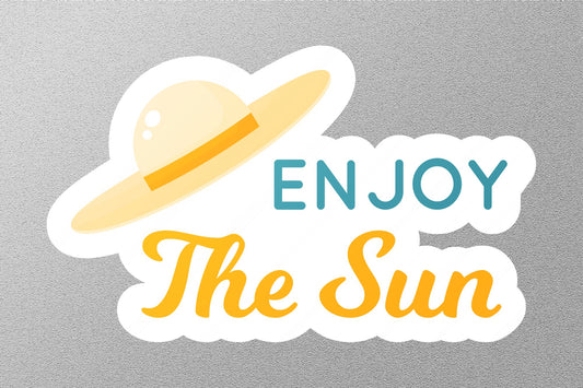 Wholesale Enjoy The Sun Travel Sticker