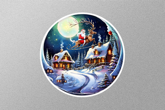 Santa Claus Christmas Sticker