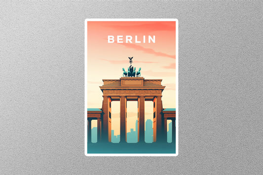 Wholesale Vintage Berlin 3 Travel Sticker