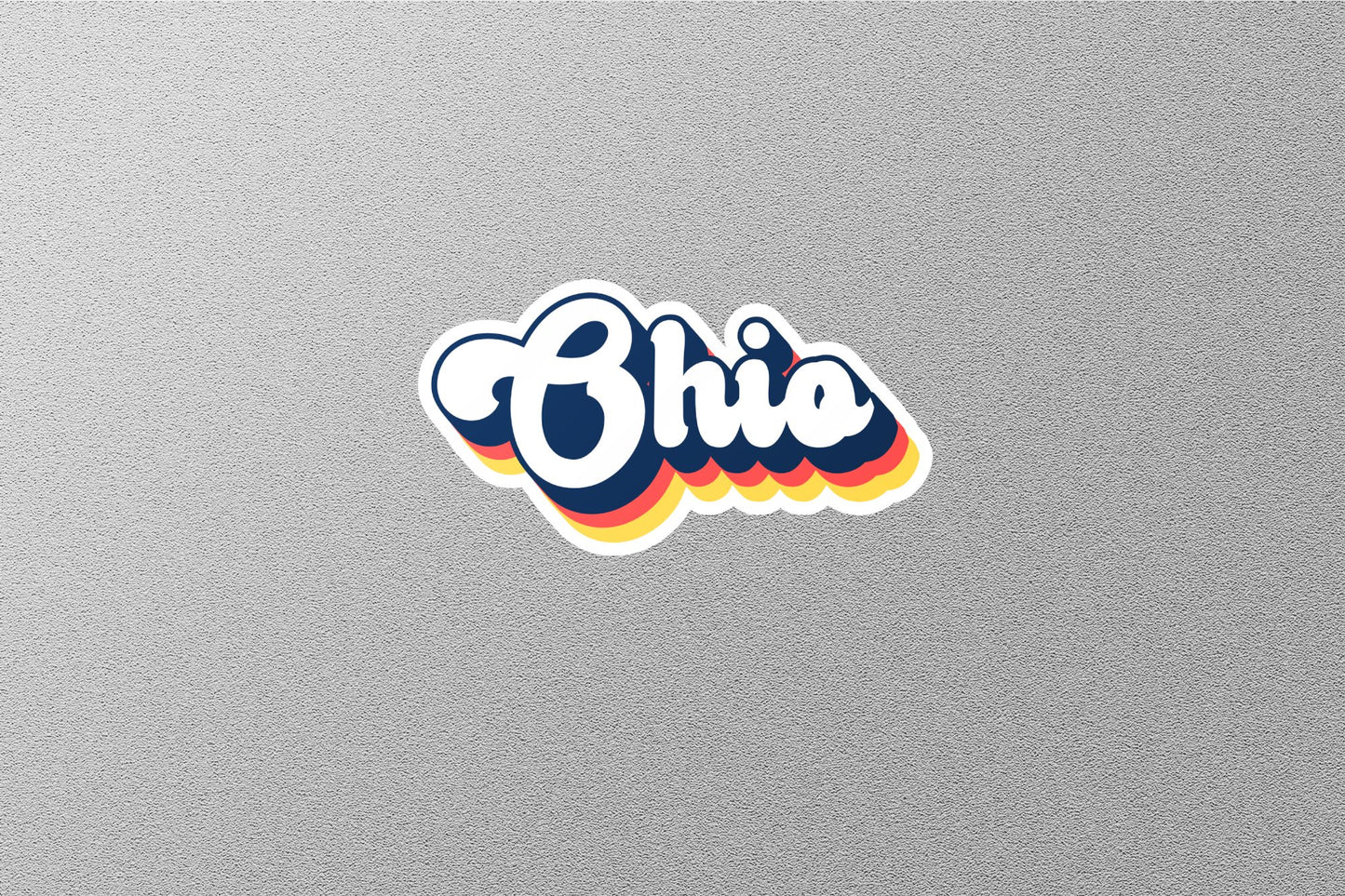 Retro Ohio State Sticker