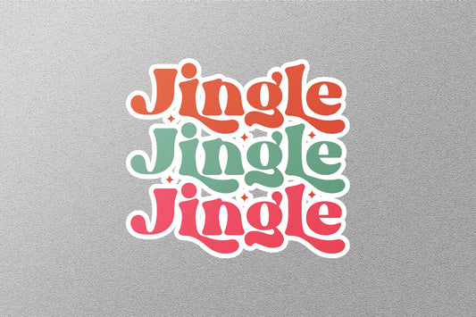 Jingle Christmas Sticker