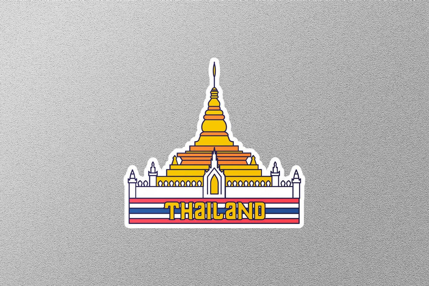 Wholesale Thailand Travel Sticker