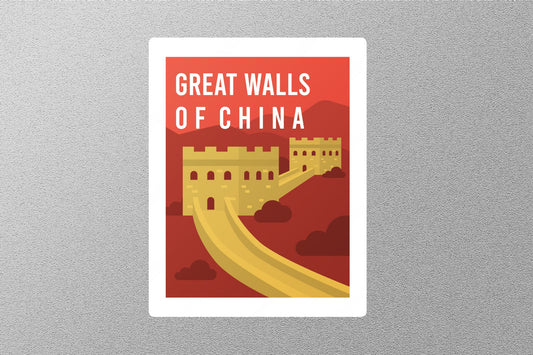 Wholesale Great Walls Of China Travel Sticker