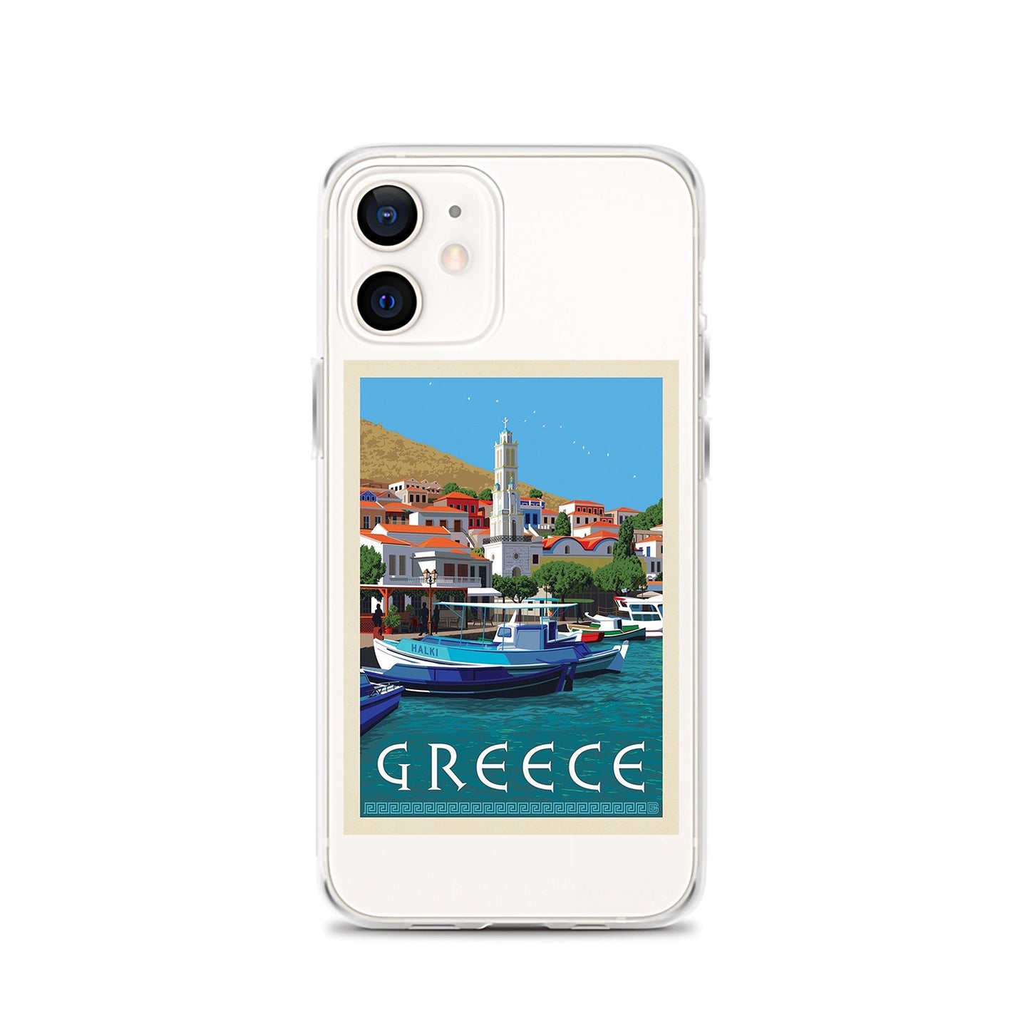 Greece iPhone Case, Clear Greece iPhone Case