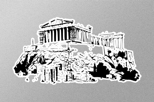 Greek Parthenon Travel Sticker