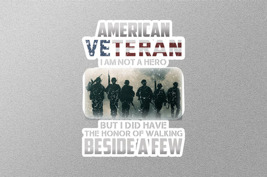 American Veteran Army Sticker