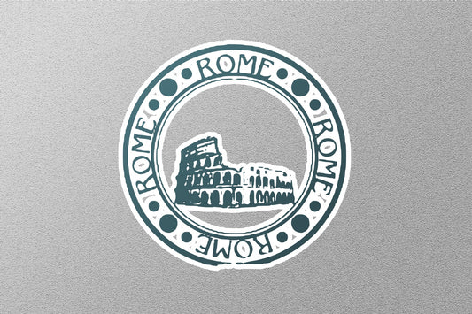 Wholesale Rome Travel Stamp Sticker