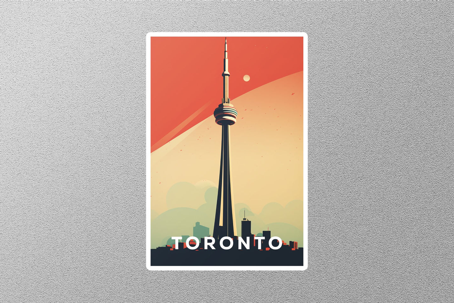 Wholesale Vintage Toronto Travel Sticker