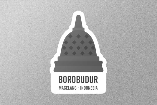 Wholesale Borobudur Travel Sticker