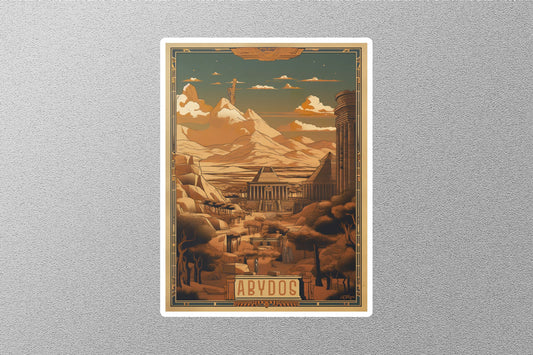 Wholesale Vintage Abydos Travel Stickers