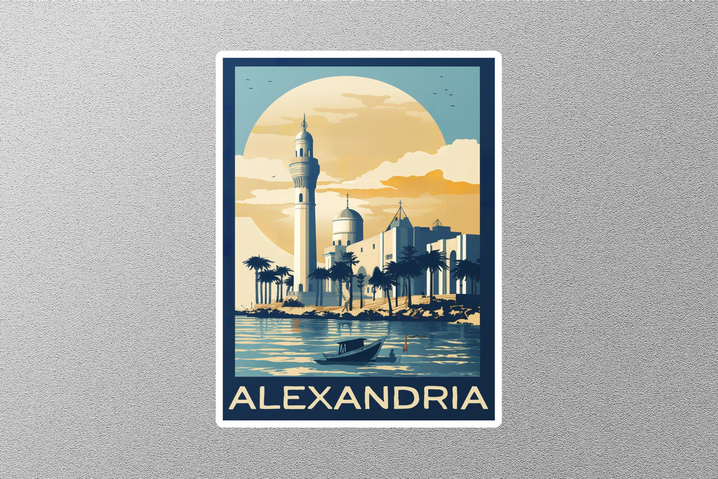 Wholesale Vintage Alexandria Travel Stickers