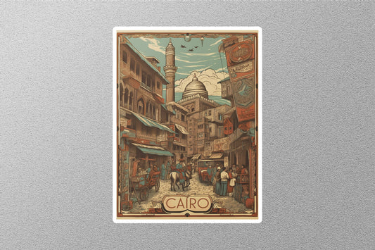 Wholesale Vintage Cairo Travel Stickers