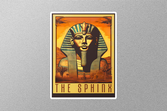 Wholesale Vintage The Sphinx Travel Stickers