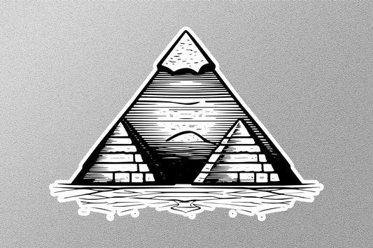 Wholesale Pyramid Travel Sticker