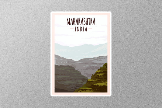Wholesale Vintage Maharashtra India Travel Stickers