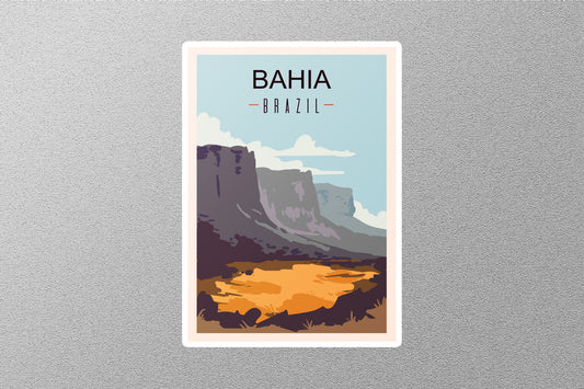 Wholesale Bahia Brazil Travel Stickers