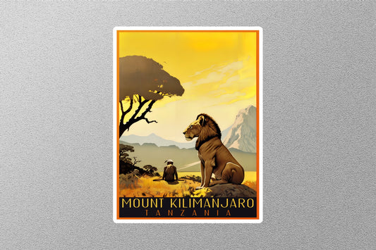 Wholesale Vintage Tanzania Travel Stickers