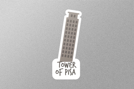 Wholesale Tower Of Pisa Travel Sticker
