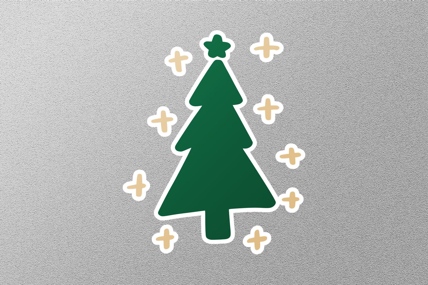 Christmas Tree Christmas Sticker