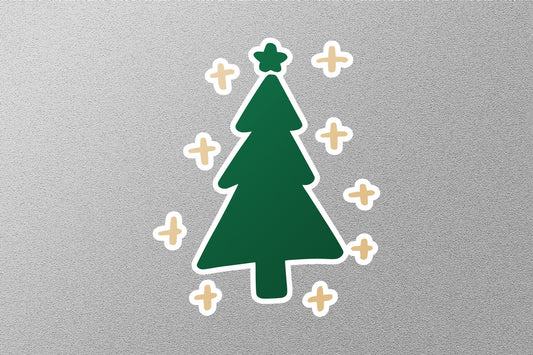 Christmas Tree Christmas Sticker