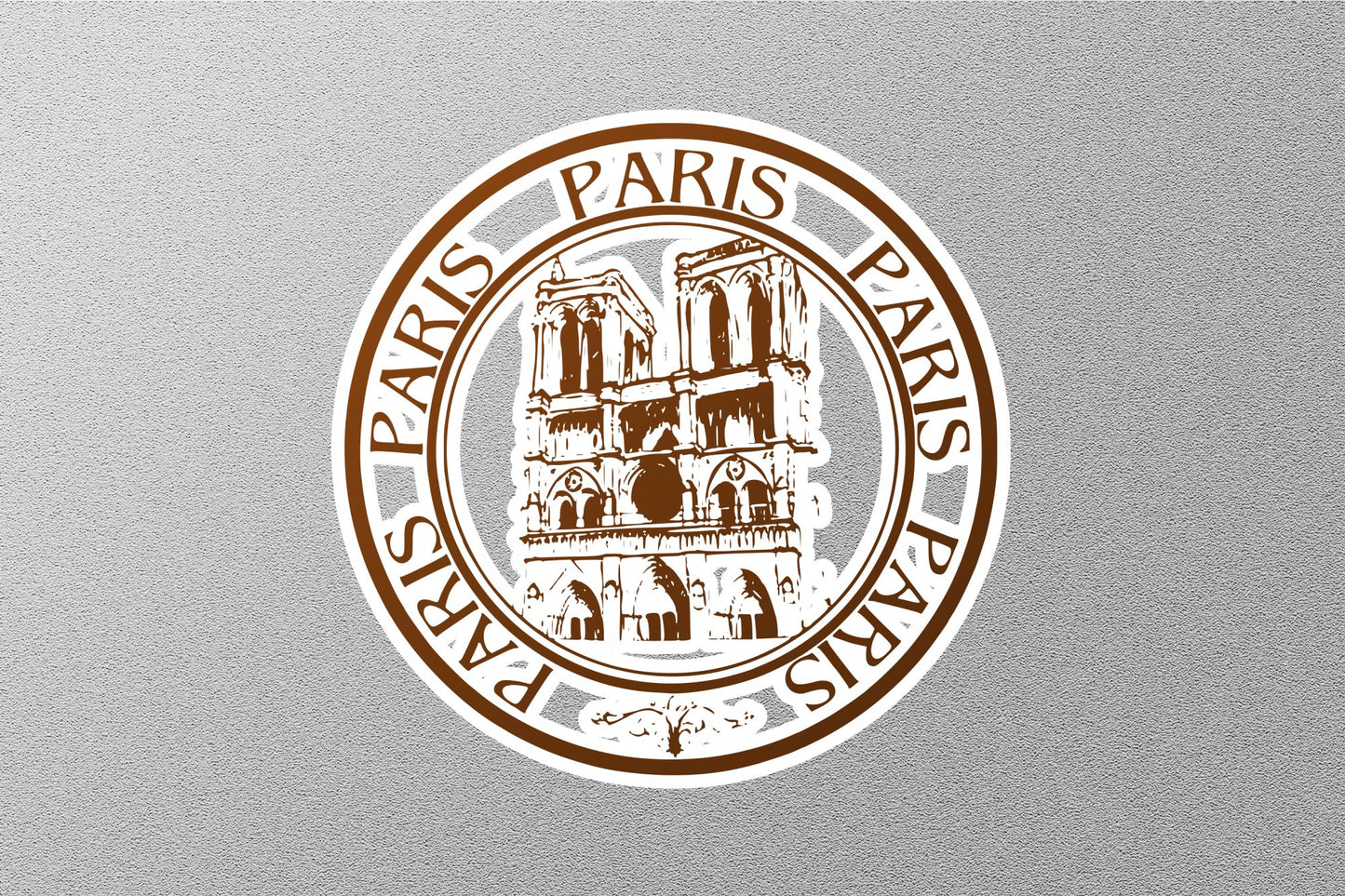 Wholesale Paris Travel Stamp Sticker